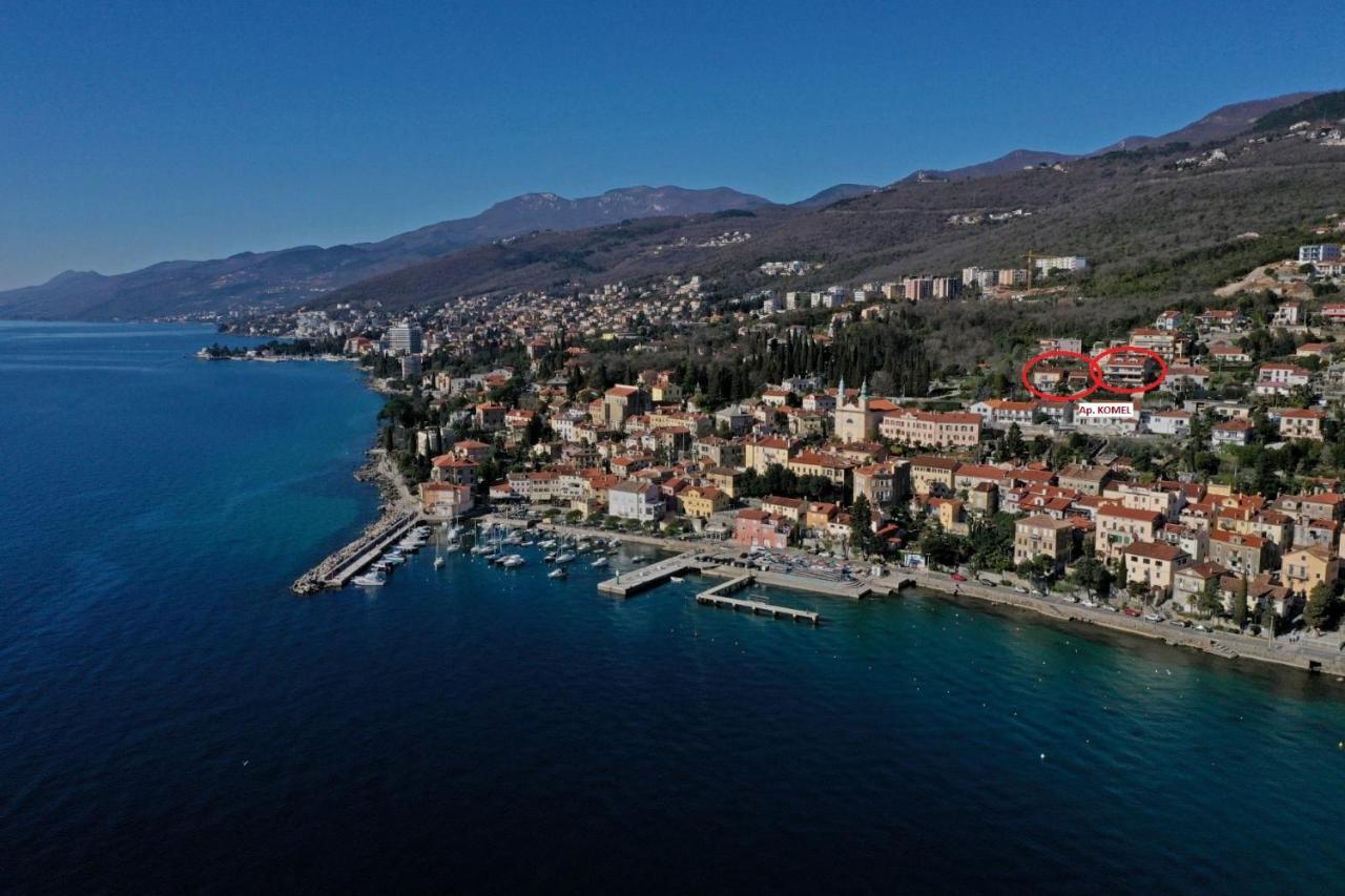 Apartments Komel Opatija Exterior foto