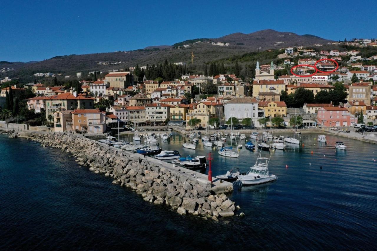 Apartments Komel Opatija Exterior foto